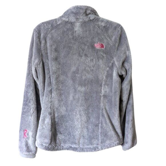 The North Face Women's Gray Fleece Jacket Size M - Picture 6 of 6